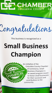 Small Business Champion Banner
